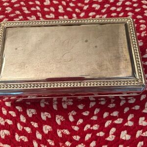 Silver Jewelry Box